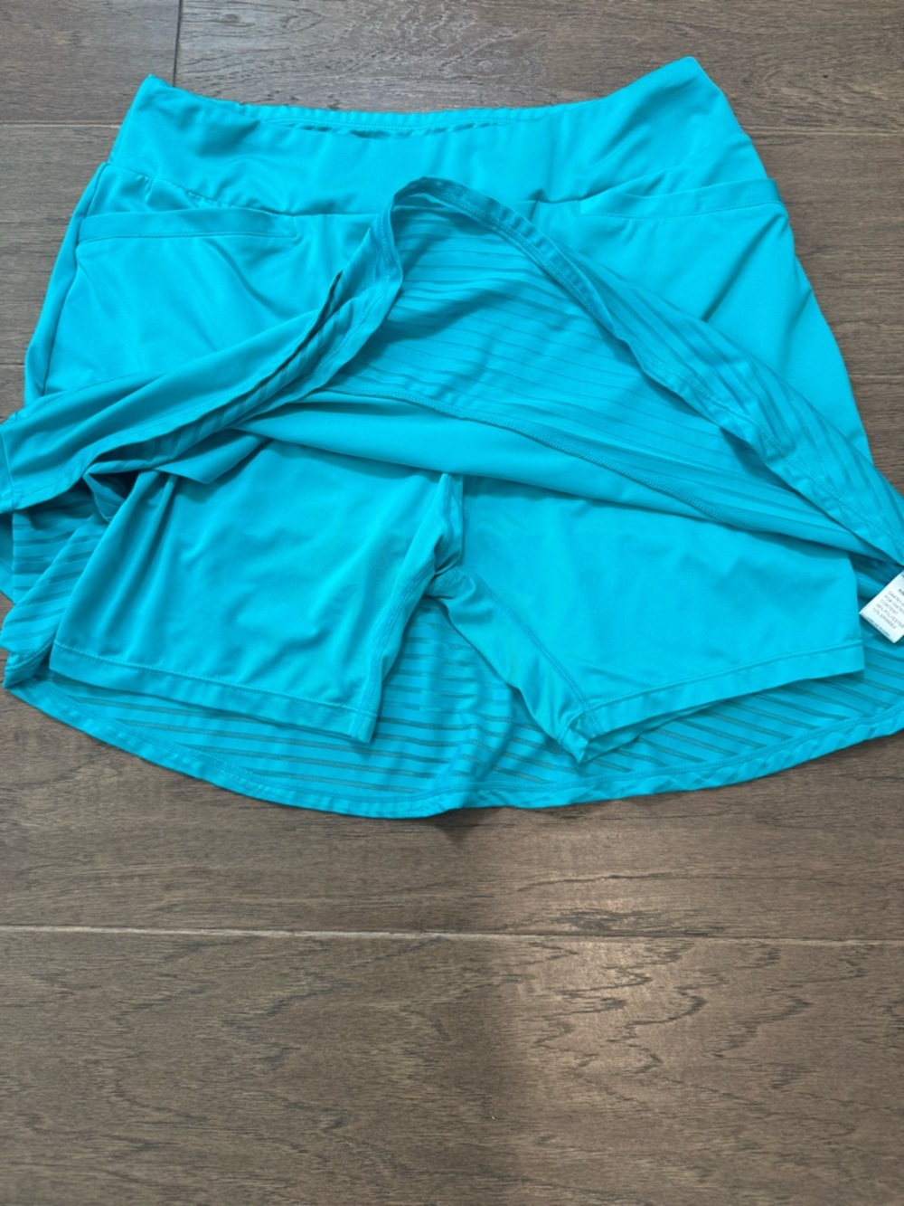 Tail Golf Skort with Ruffle Hem Teal/Turquoise Skirt Tennis - Picture 6 of 10